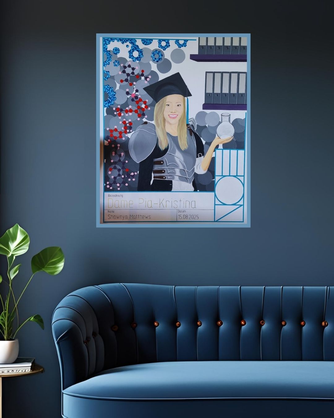 Dame Pia-Kristina 80x100unverkäuflich
