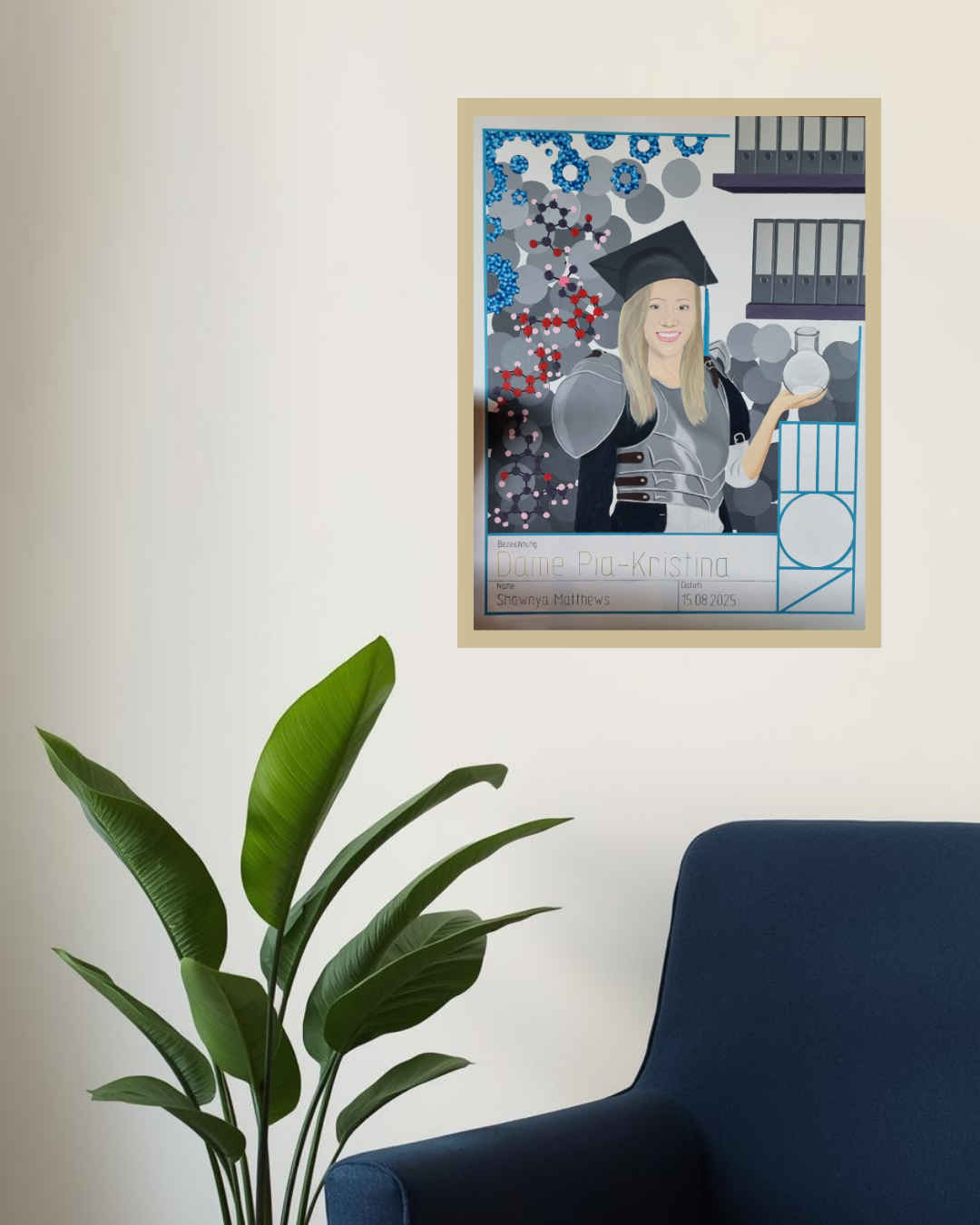 Dame Pia-Kristina 80x100unverkäuflich