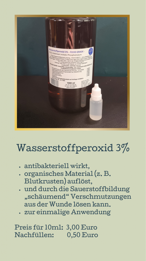 Wasserstoffperoxid 3%